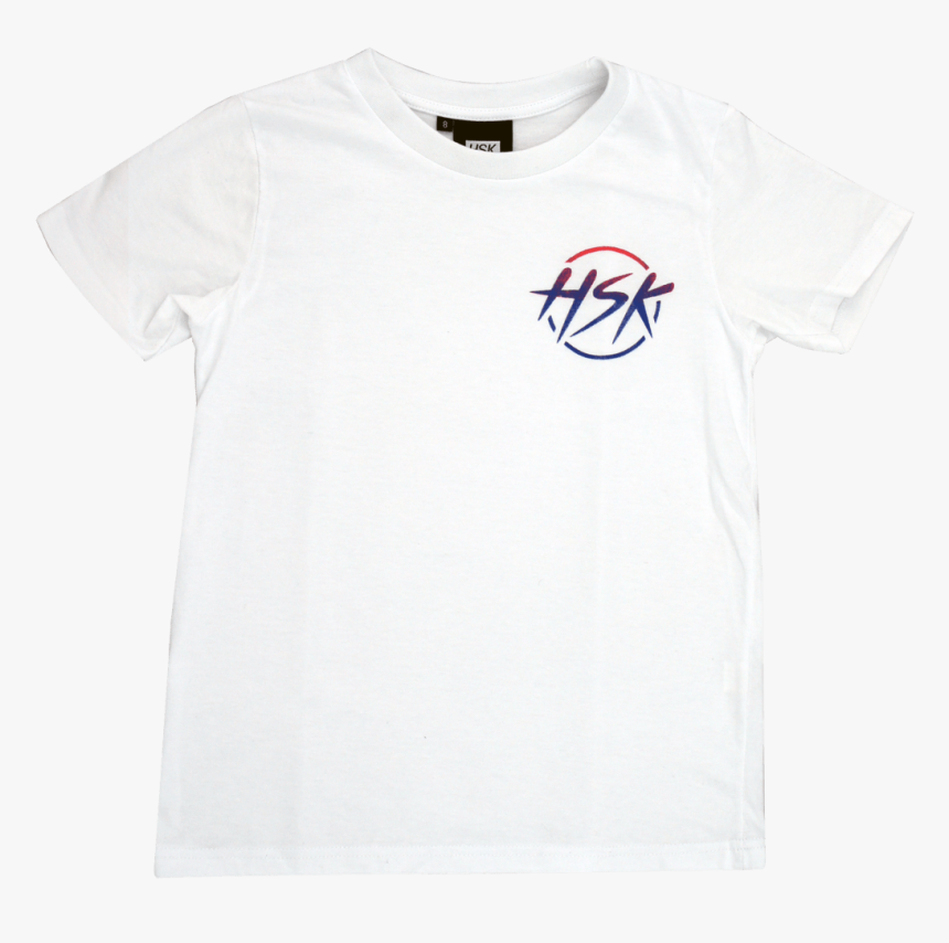 Hsk Kids White T-shirt - Active Shirt, HD Png Download, Free Download