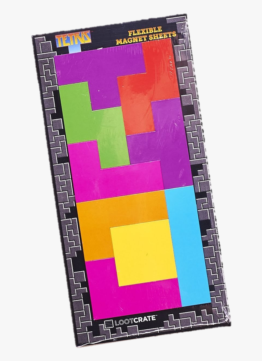 Vandor Tetris Block Refrigerator Magnets Graphic Design Hd Png Download Kindpng
