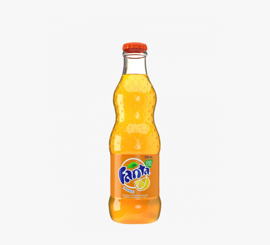 New Fanta Glass Bottle, HD Png Download, Free Download