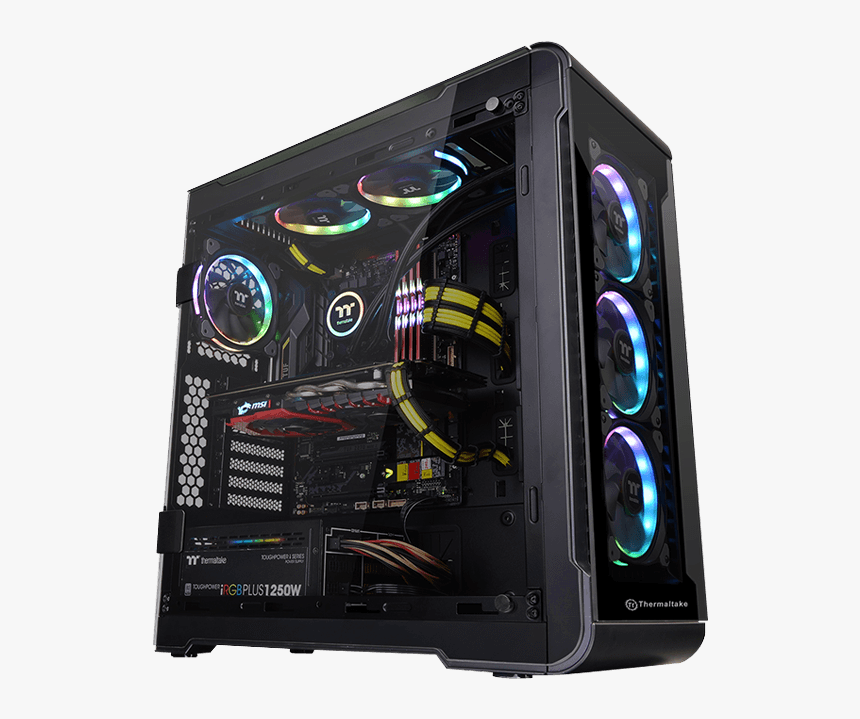 Корпус с дисплеем. Корпус Thermaltake view 32 Tempered Glass RGB Edition. Thermaltake view 32 TG RGB. Thermaltake view 32 TG RGB CA-1j2-00m1wn-00. Компьютерный корпус Thermaltake view 32 TG RGB CA-1j2-00m1wn-00 Black.