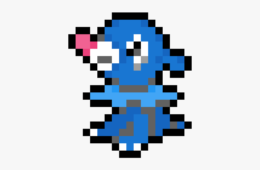 Pixel Art Pokemon Popplio, HD Png Download, Free Download