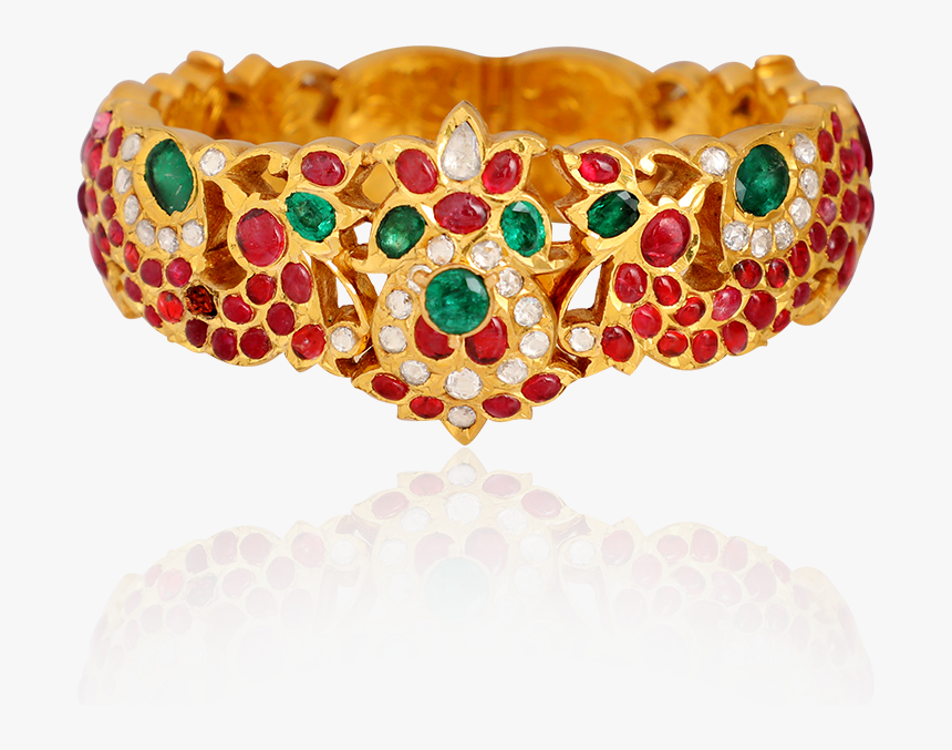 Stunning Gemstone Bangle - Crystal, HD Png Download, Free Download