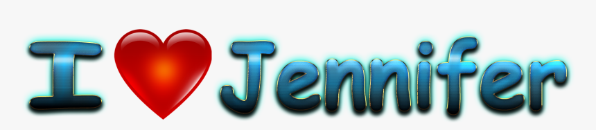 Jennifer Love Name Heart Design Png - Bittu Name, Transparent Png - kindpng