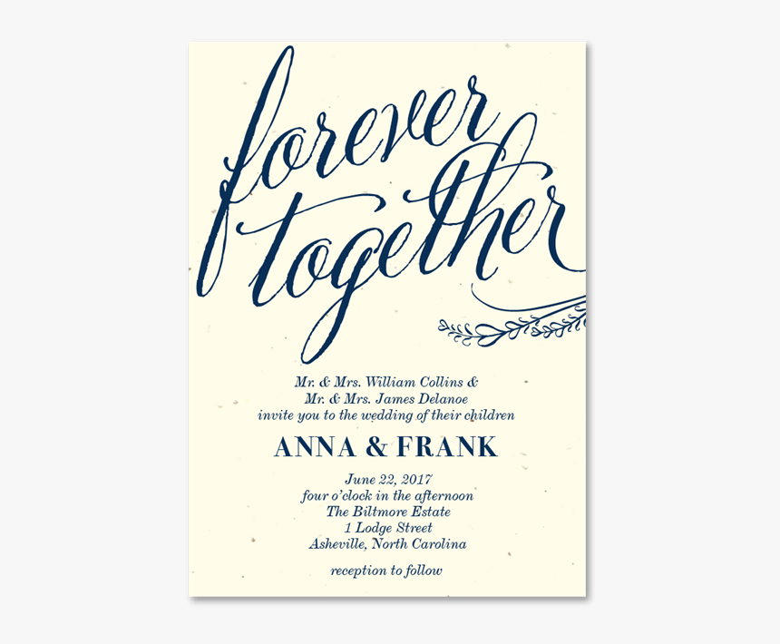 Gorgeous Wedding Invitations - Calligraphy, HD Png Download, Free Download