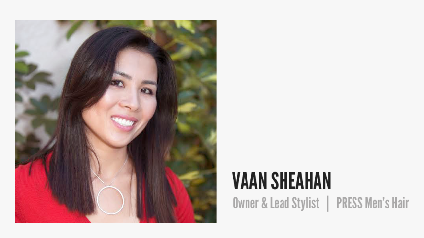 Vaan Sheahan Mens Hair Salon Orange County - Girl, HD Png Download, Free Download