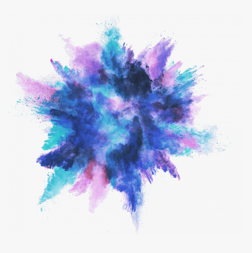 Powder Color Explosion Png, Transparent Png, Free Download