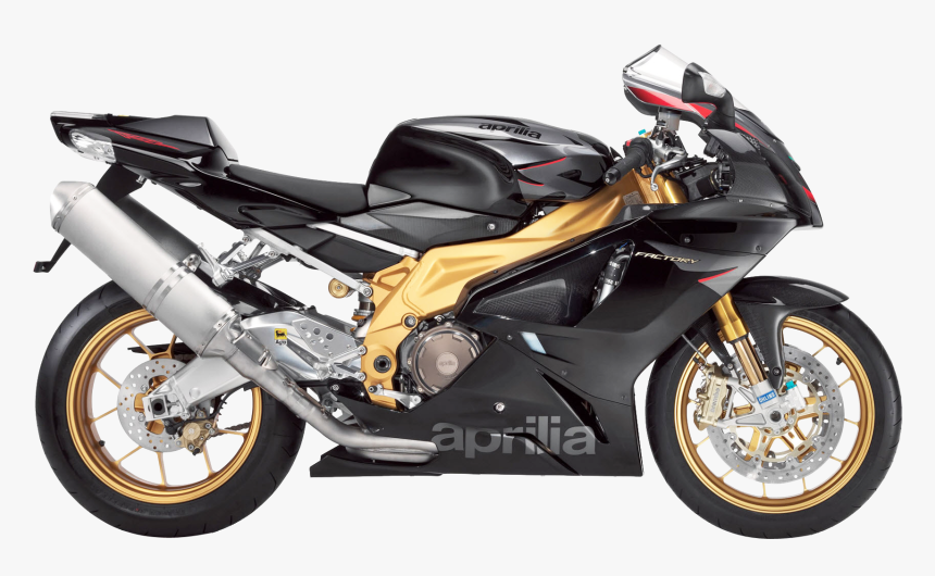 Aprilia Rsv 1000r Factory Motorcycle Bike Png Image - Aprilia Rsv 1000 2008, Transparent Png, Free Download