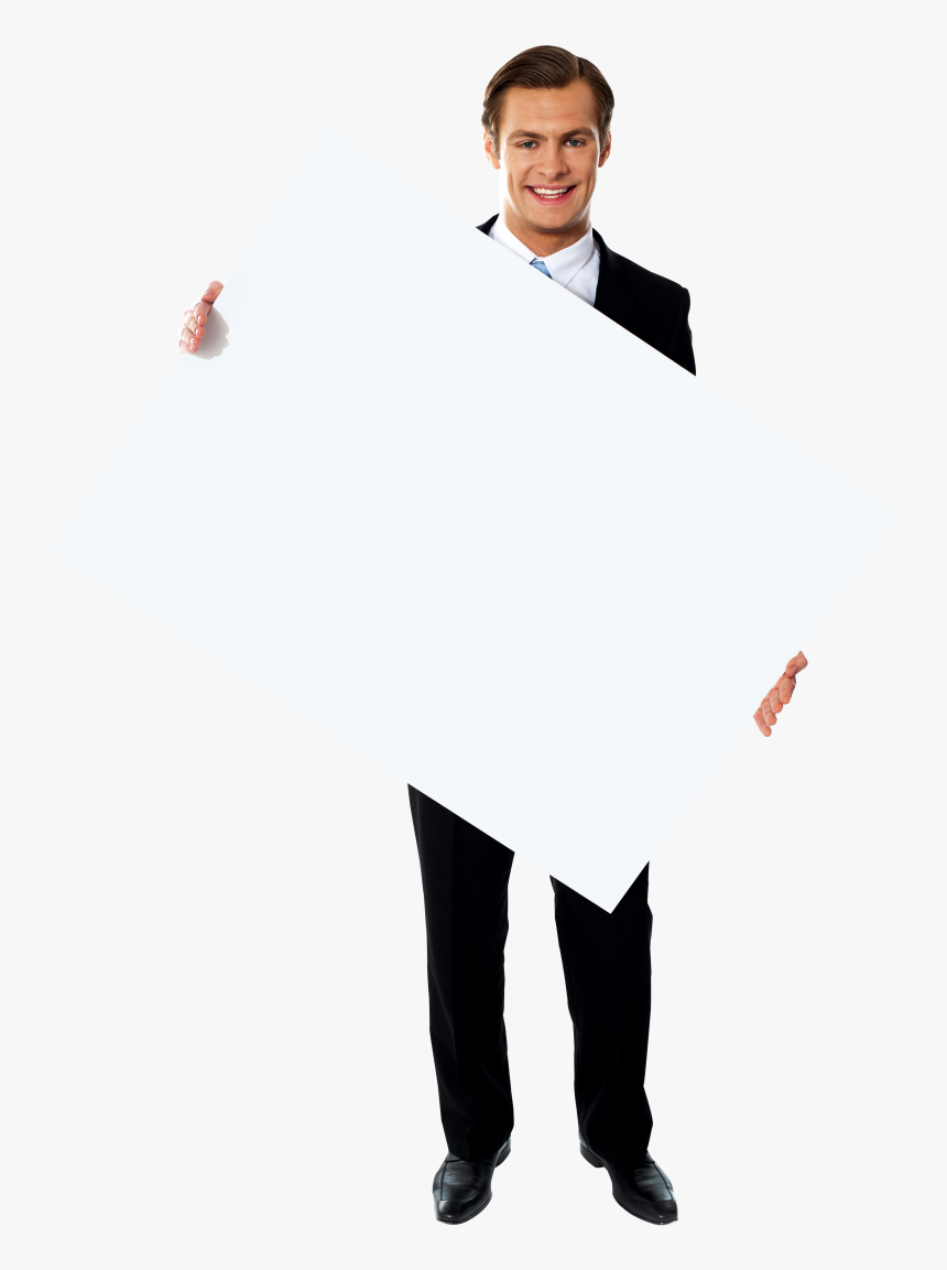 Businessmen Holding Banner Png Image - Stock Photography, Transparent Png, Free Download