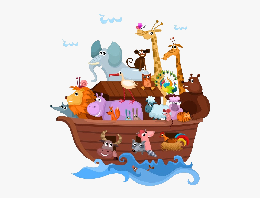 Noah"s Ark Child"s Nursery Pictures Are On Transparent - Noah Ark Free Png, Png Download, Free Download