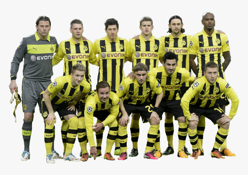 Borussia Dortmund Team 2012, HD Png Download, Free Download