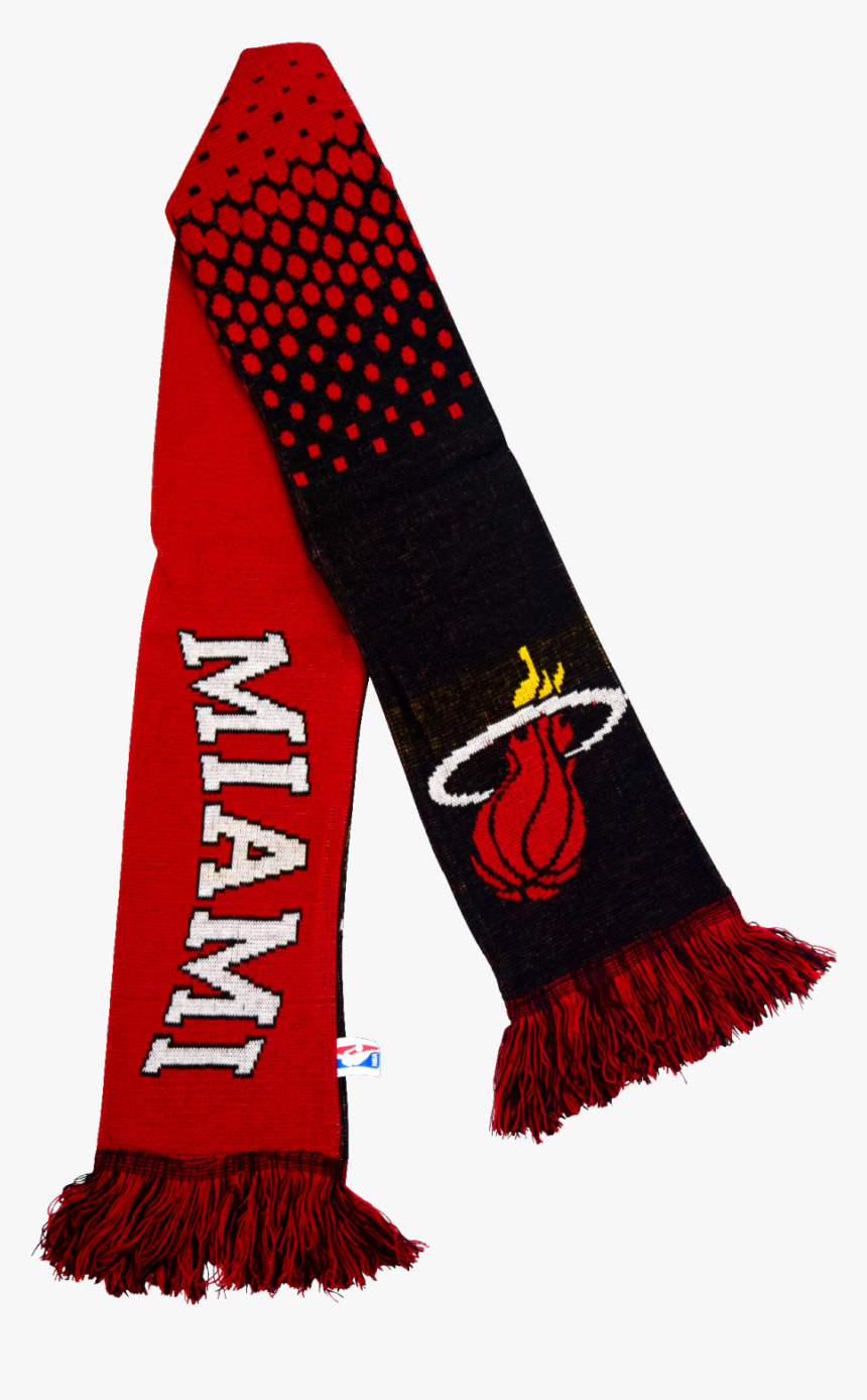 Miami Heat Scarf - Miami Heat, HD Png Download, Free Download