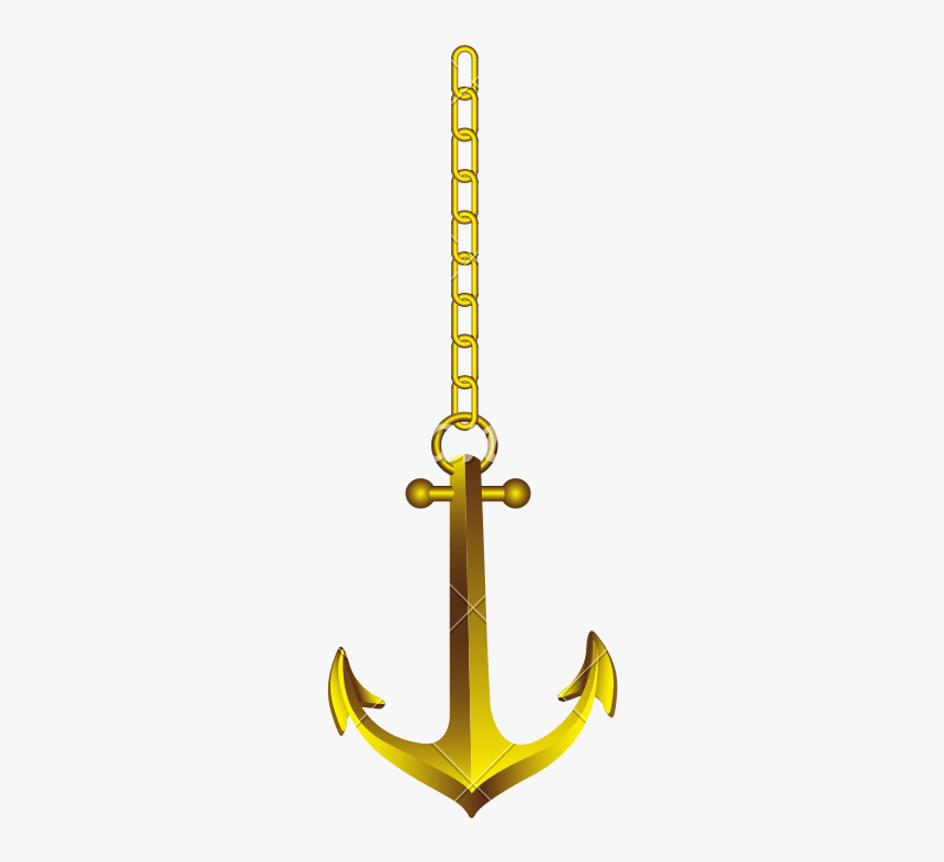 Gold Anchor Png - Vector Graphics, Transparent Png, Free Download