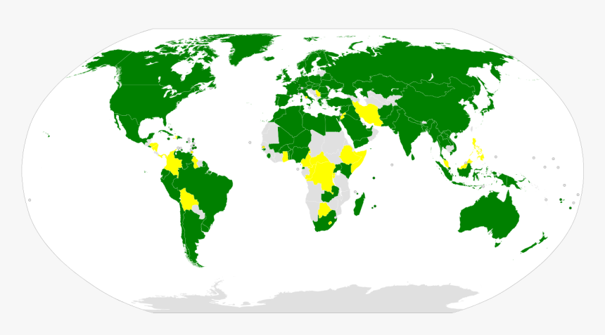 World Map Internet Usage, HD Png Download, Free Download