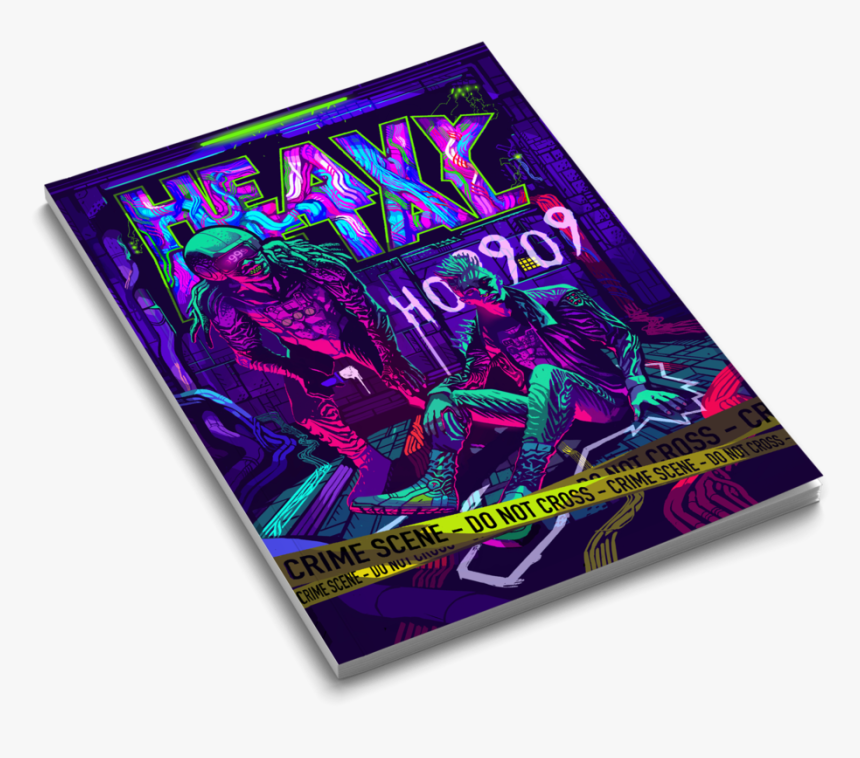 Signed Heavy Metal Comic - Graphic Design, HD Png Download, Free Download