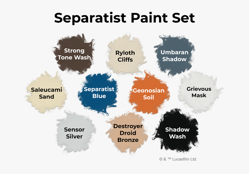 Star Wars Legion Paint Set, HD Png Download, Free Download