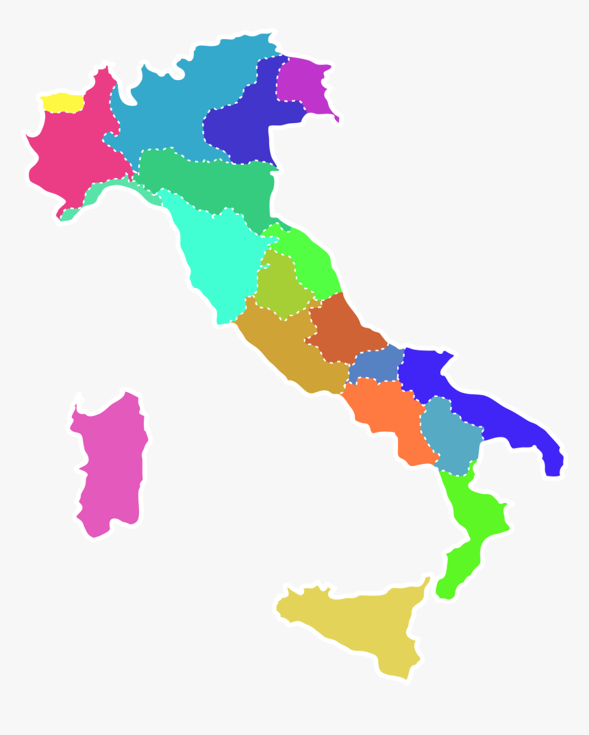 Transparent Italian Flag Clipart - Italy Map Png Vector, Png Download, Free Download