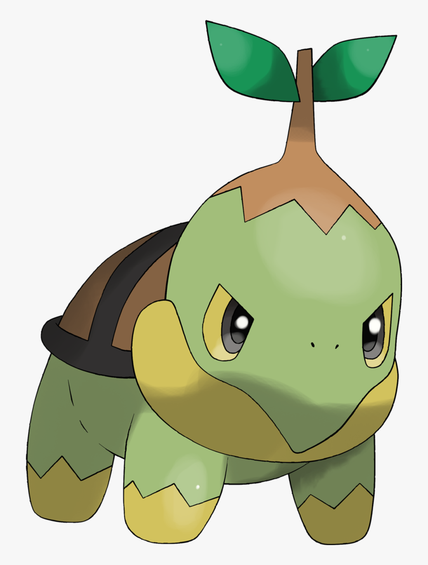 Thumb Image - Turtwig Drawing, HD Png Download, Free Download