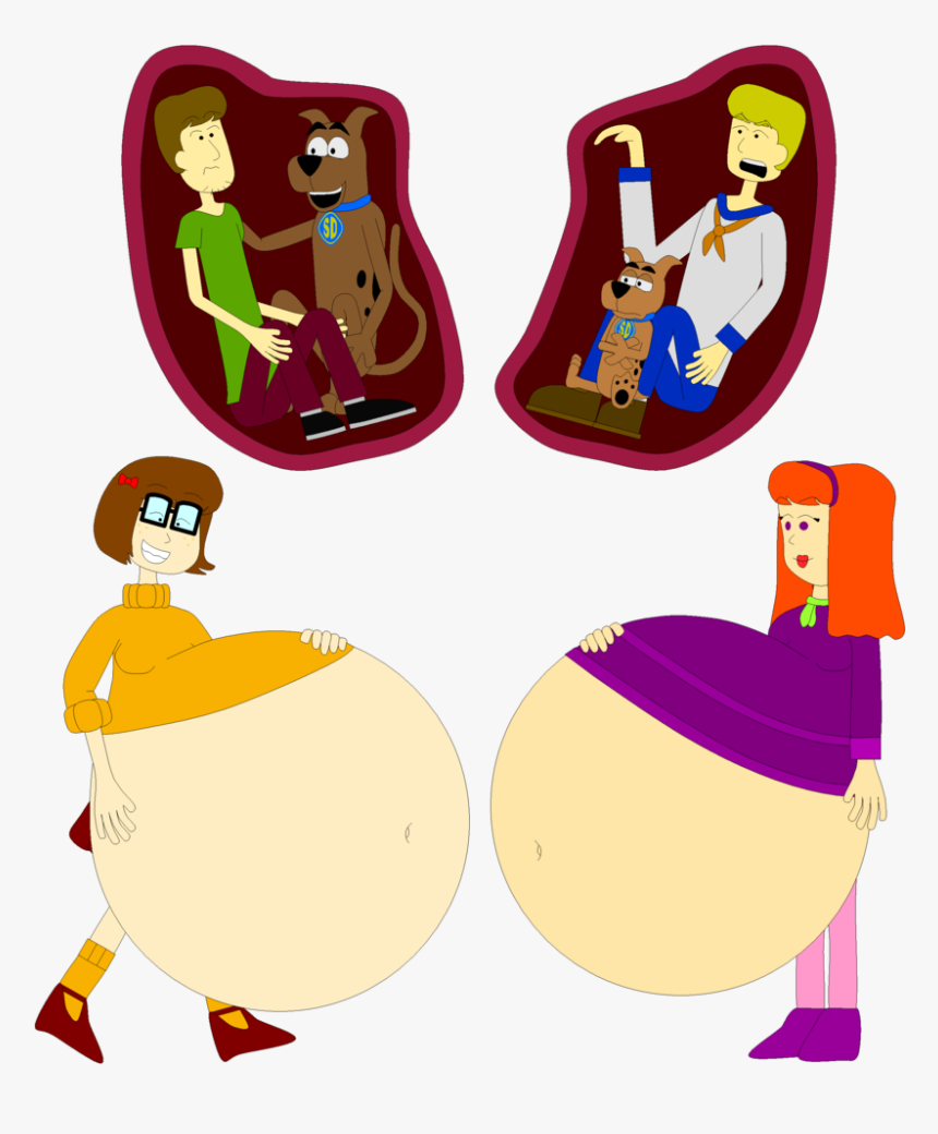 Scooby Doo Clipart Scrappy Doo - Shaggy Scooby Doo Vore, HD Png Download, Free Download