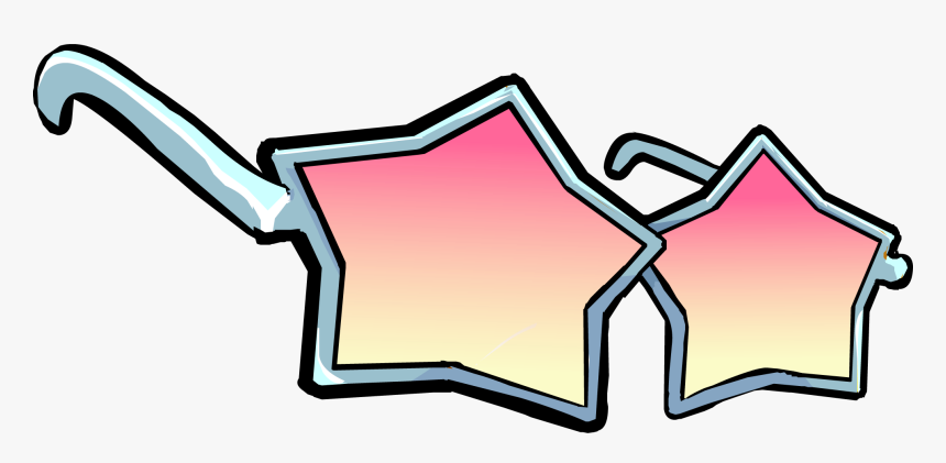 Pink Starglasses Icon - Pink Star Glasses Png, Transparent Png, Free Download