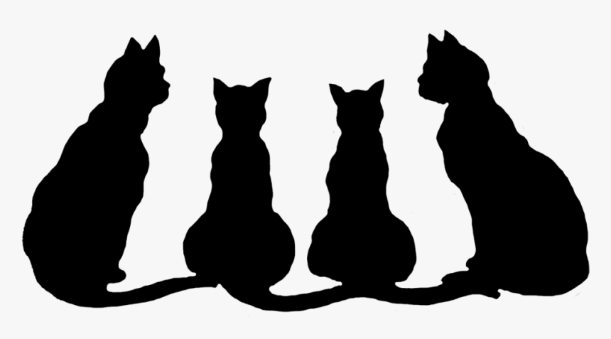 Transparent Halloween Black Cat Png - Transparent Background Halloween Clipart, Png Download, Free Download