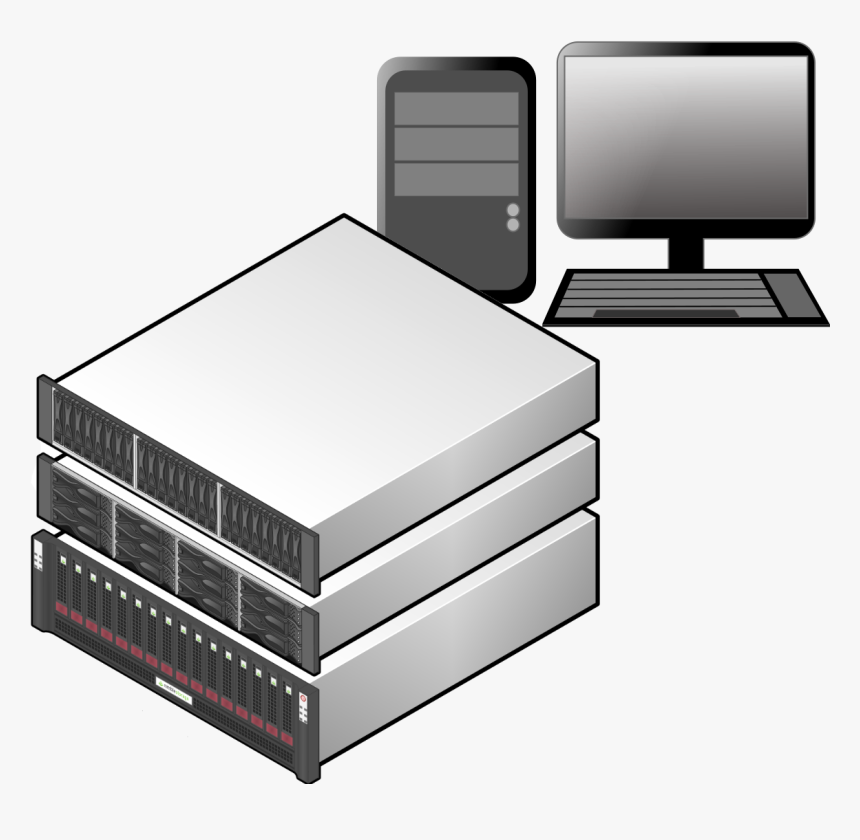 Hdd Rack System Protection - Transparent Background Computer Clipart, HD Png Download, Free Download