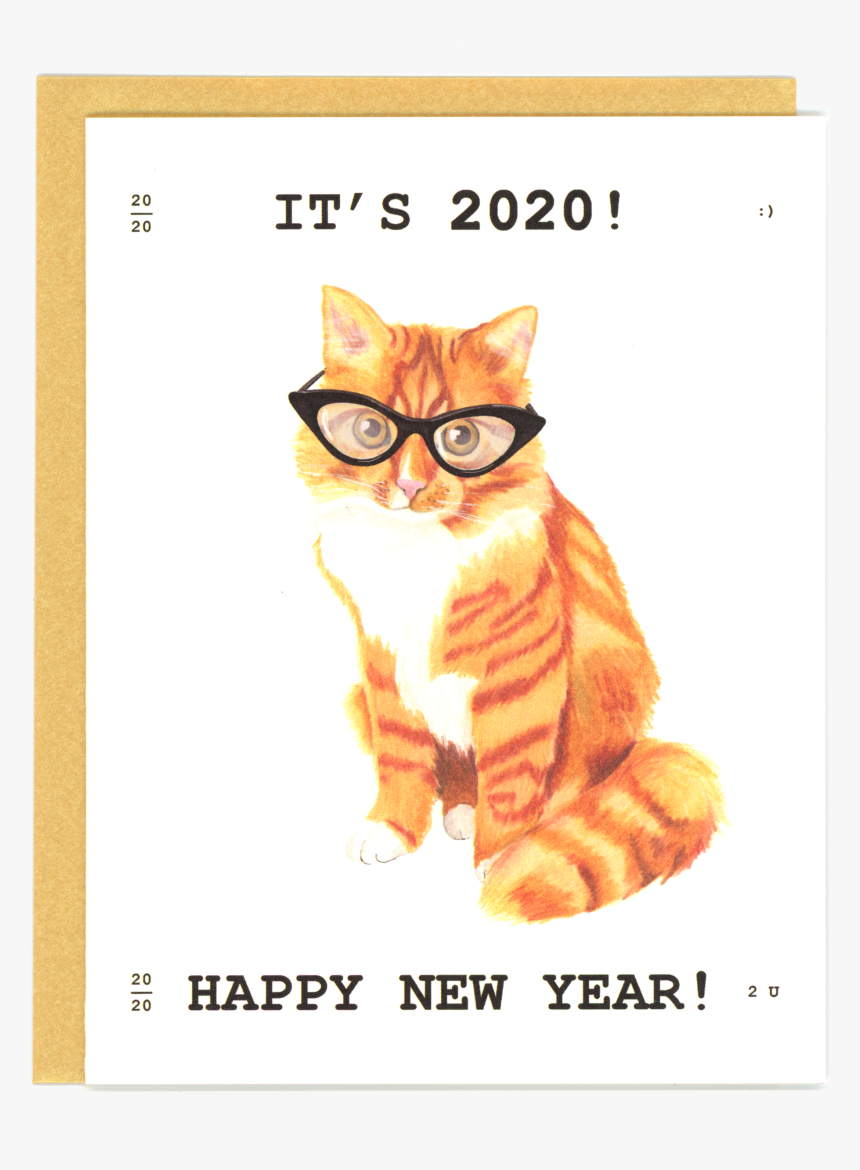 Happy New Year 2020 Glasses, HD Png Download, Free Download