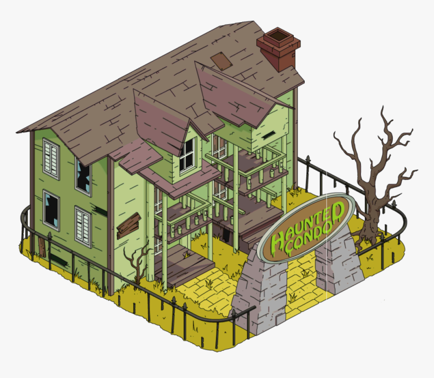 Simpsons Tapped Out Buildings Png, Transparent Png, Free Download