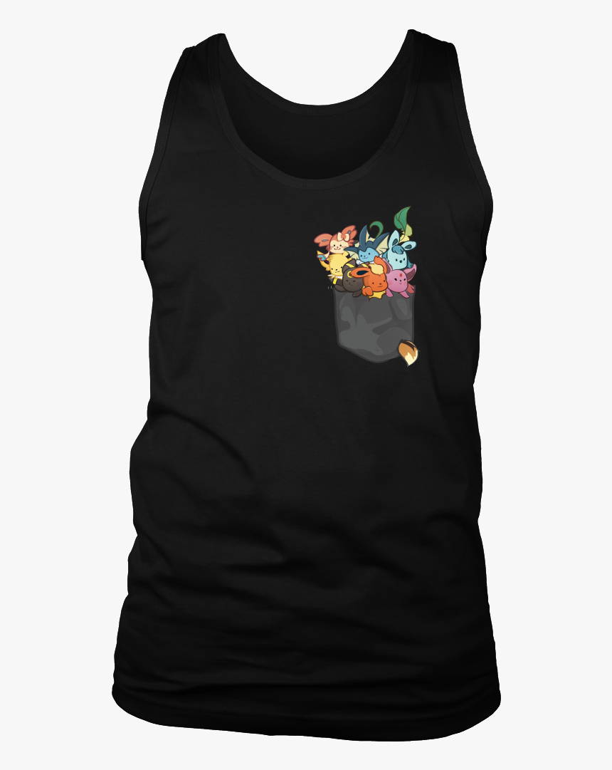 Pokemon Eeveelution In My Pocket Shirt - T-shirt, HD Png Download, Free Download