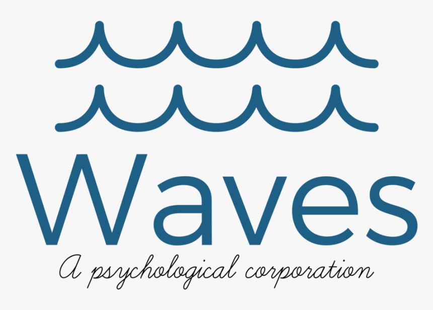 The Logo Of Two Blue Waves With The Waves, A Psychological - Fatto A Mano, HD Png Download, Free Download