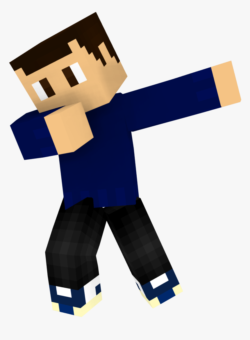 Minecraft The Dab Dab Cartoon Hd Png Download Kindpng - fnaf purpleguy marshmello squidward pikachu dab roblox