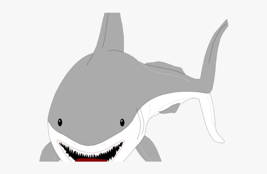 Great White Shark Clipart - Shark, HD Png Download, Free Download