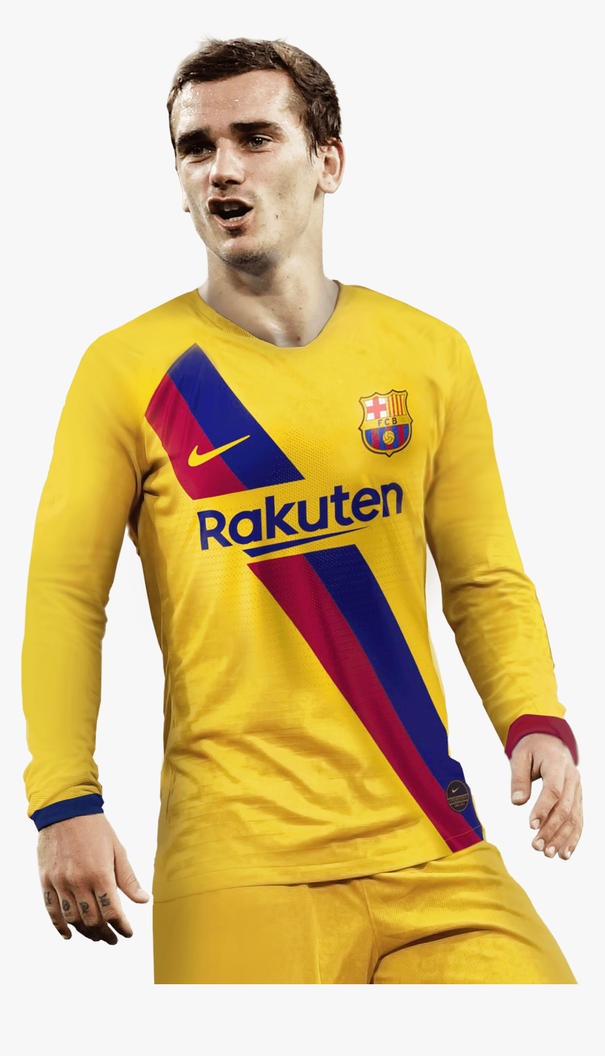 Antoine Griezmann Render Antoine Griezmann Barcelona Png Transparent Png Kindpng