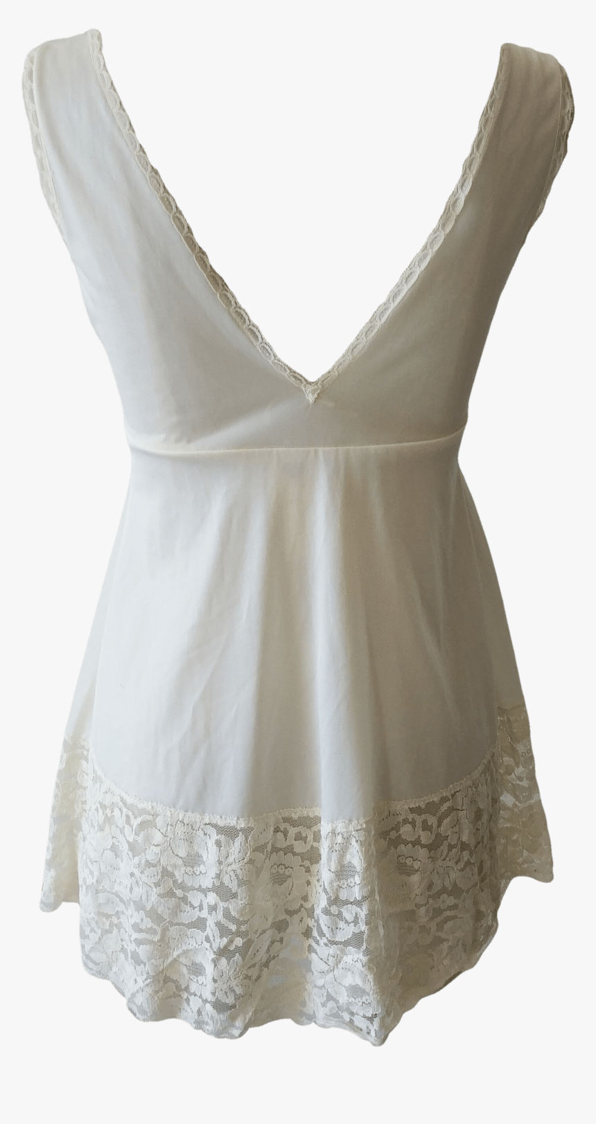 White Lace Lingerie Top - Cocktail Dress, HD Png Download, Free Download