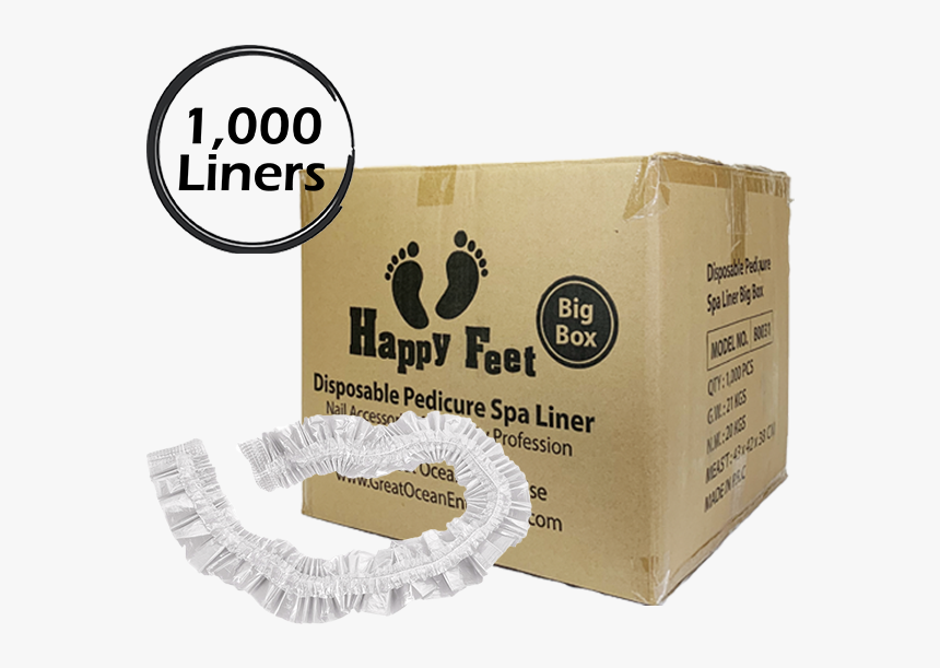 Disposable Pedicure Spa Liner - Ehc Zertifizierung, HD Png Download, Free Download