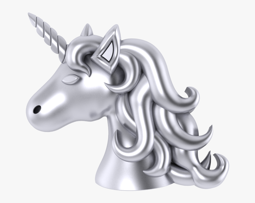 White Unicorn Tooth Gem - Statue, HD Png Download, Free Download