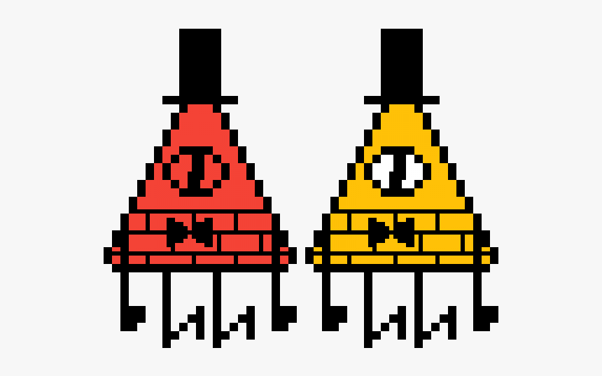 Bill Cipher Pixel Art, HD Png Download, Free Download