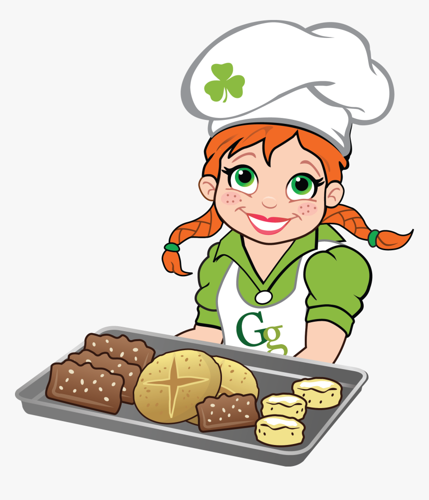 Introducing Gaelic Girl Bread Mixes Plus A - Clip Art Picture Of A Girl, HD Png Download, Free Download