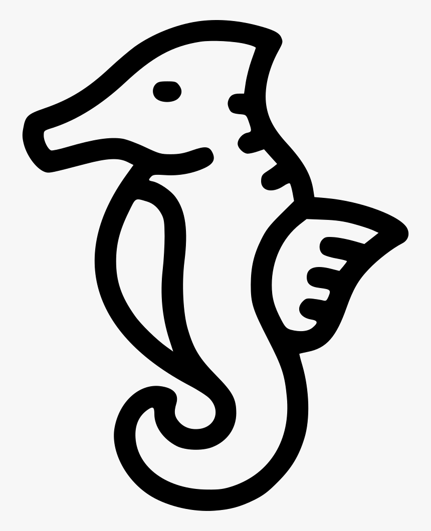 Seahorse Sea Horse - Illustration, HD Png Download, Free Download