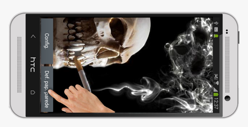 Smoke Skull, HD Png Download, Free Download