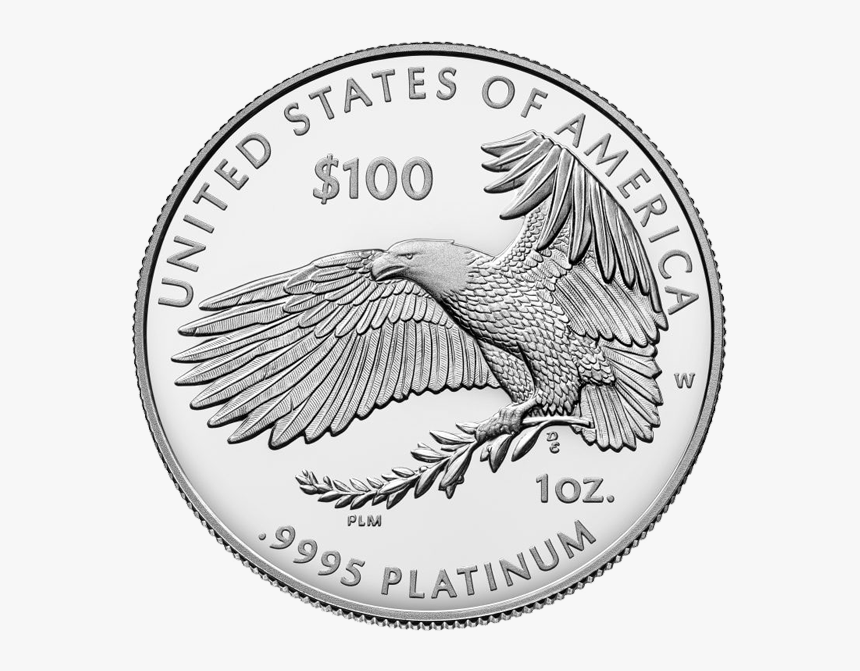 2018 Sovereign Obverse Design - Platinum Eagle, HD Png Download, Free Download