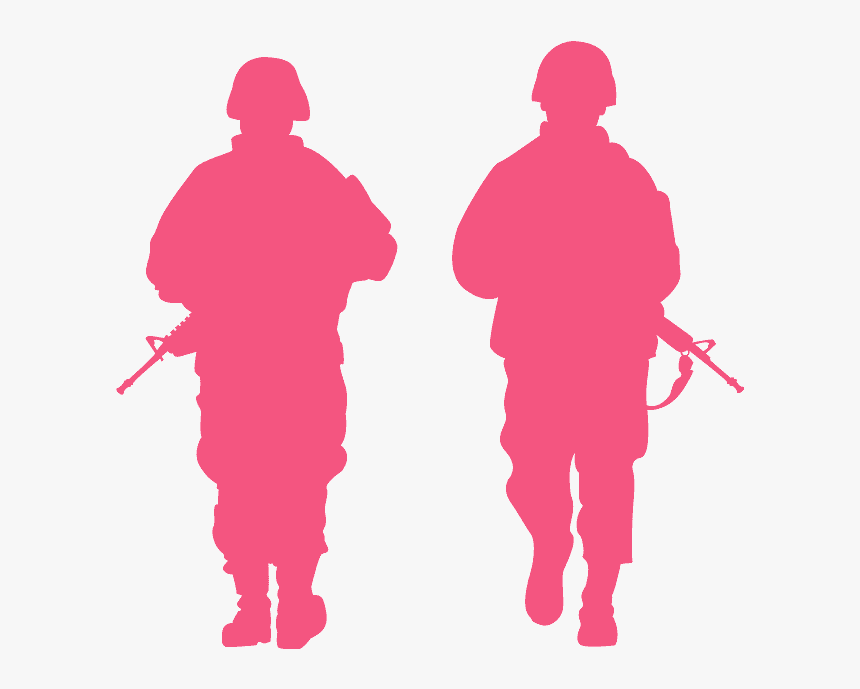 Us Army Soldier Silhouette, HD Png Download, Free Download