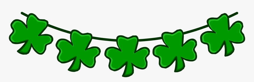 Club Penguin Wiki Fandom - Clover Garland, HD Png Download, Free Download