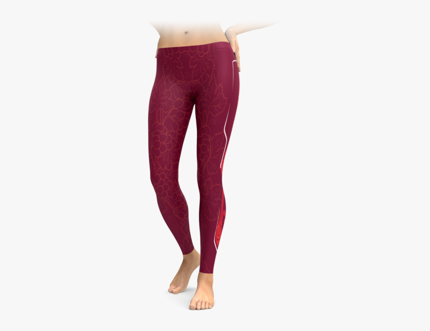 Wine Glass Leggings, HD Png Download, Free Download