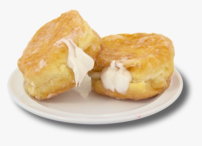 Boston Cream Vs Bavarian Cream Donut, HD Png Download, Free Download