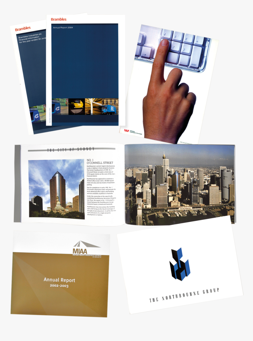 Tony Gordon Printcounsel Brochures Annual Reports Inter - Skyscraper, HD Png Download, Free Download