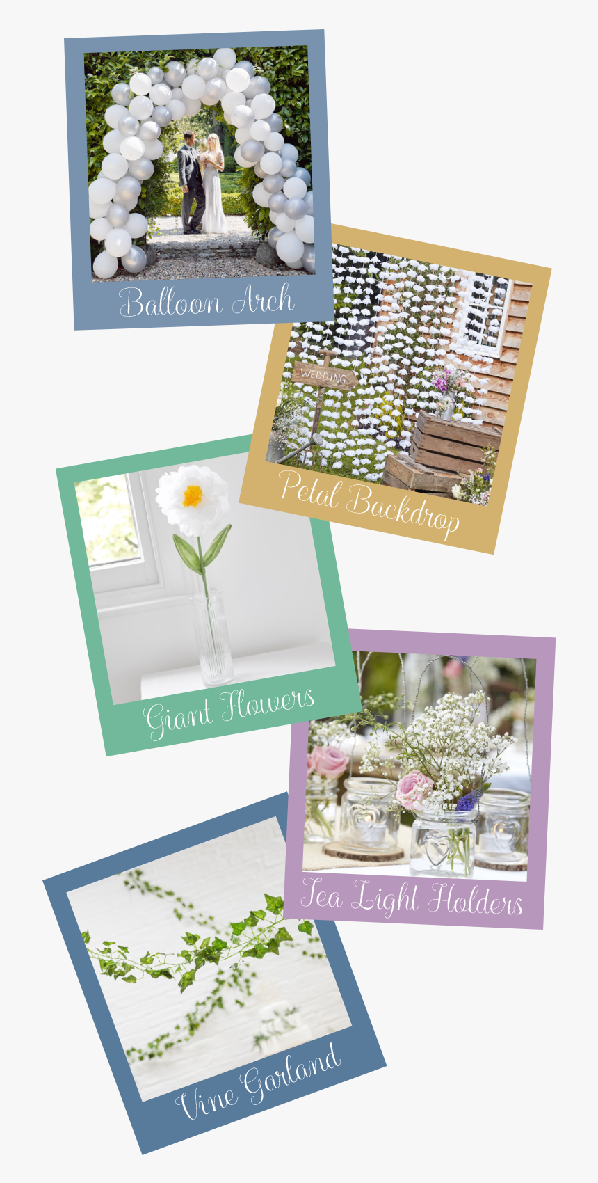 5 Favourite Wedding Decorations - Craft, HD Png Download, Free Download