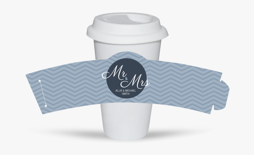 Download & Mrs - Cup Sleeve Template Psd, HD Png Download - kindpng