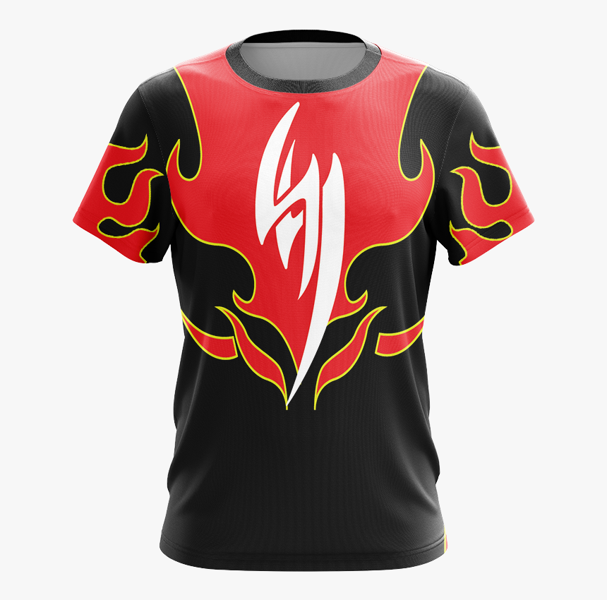 Tekken Jin Kazama Red Flame Unisex 3d T-shirt - St Kilda Training Shirts, HD Png Download, Free Download