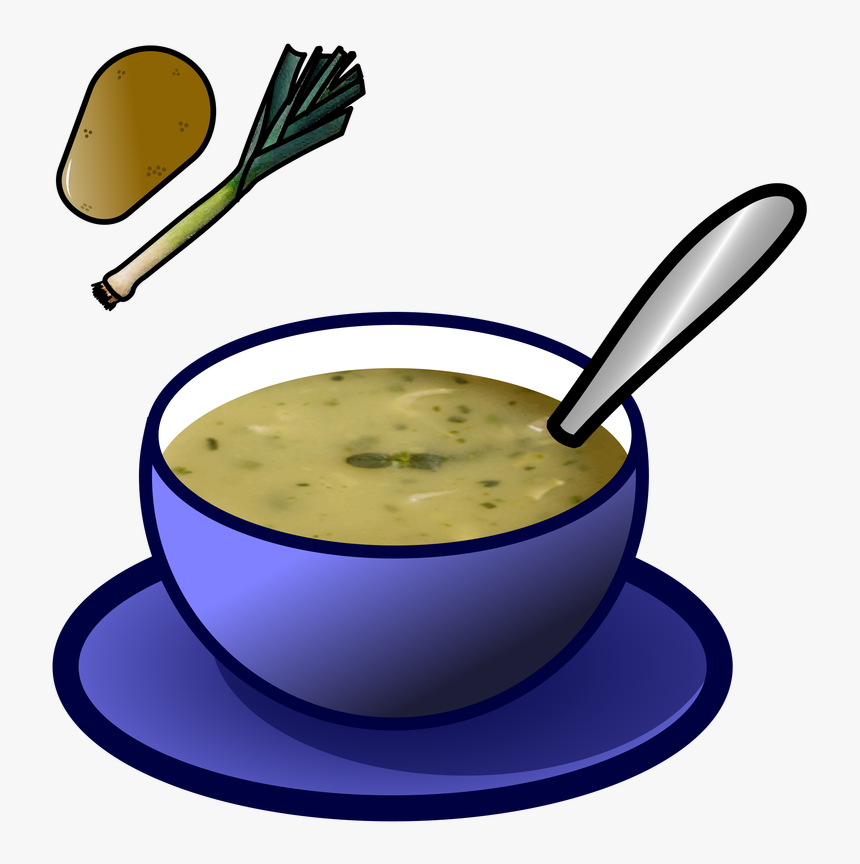 Svg Royalty Free Stock Soup Vector Cream - Vegetable Soup Clipart Png, Transparent Png, Free Download