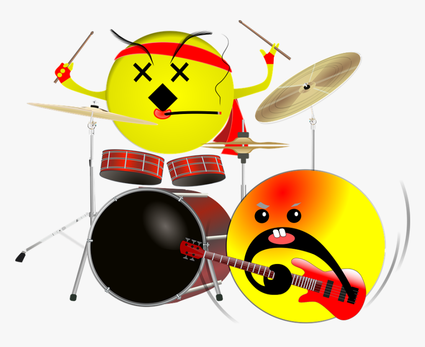 Drummer Smiley, HD Png Download, Free Download